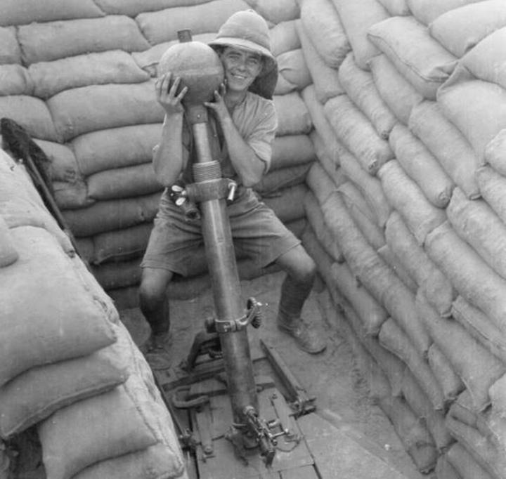 绰号"太妃苹果糖",一战英国2英寸中型迫击炮