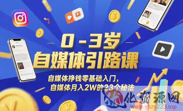 自媒体挣钱零基础入门_wwz