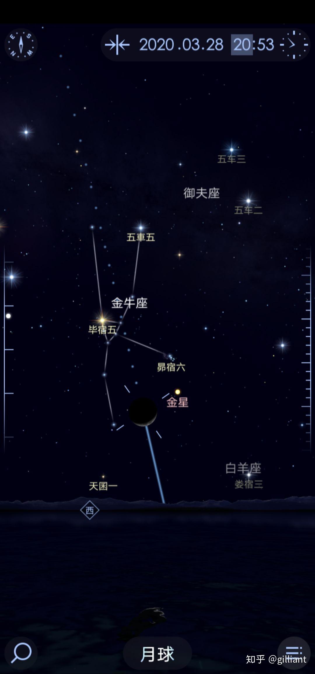 月亮旁边最亮的那颗星星是启明星吗?