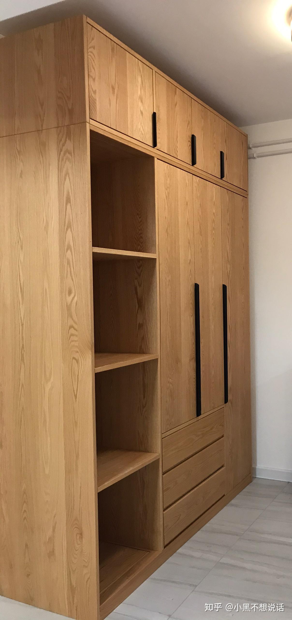 用实木做柜体柜门用颗粒板请问这样是常规操作吗