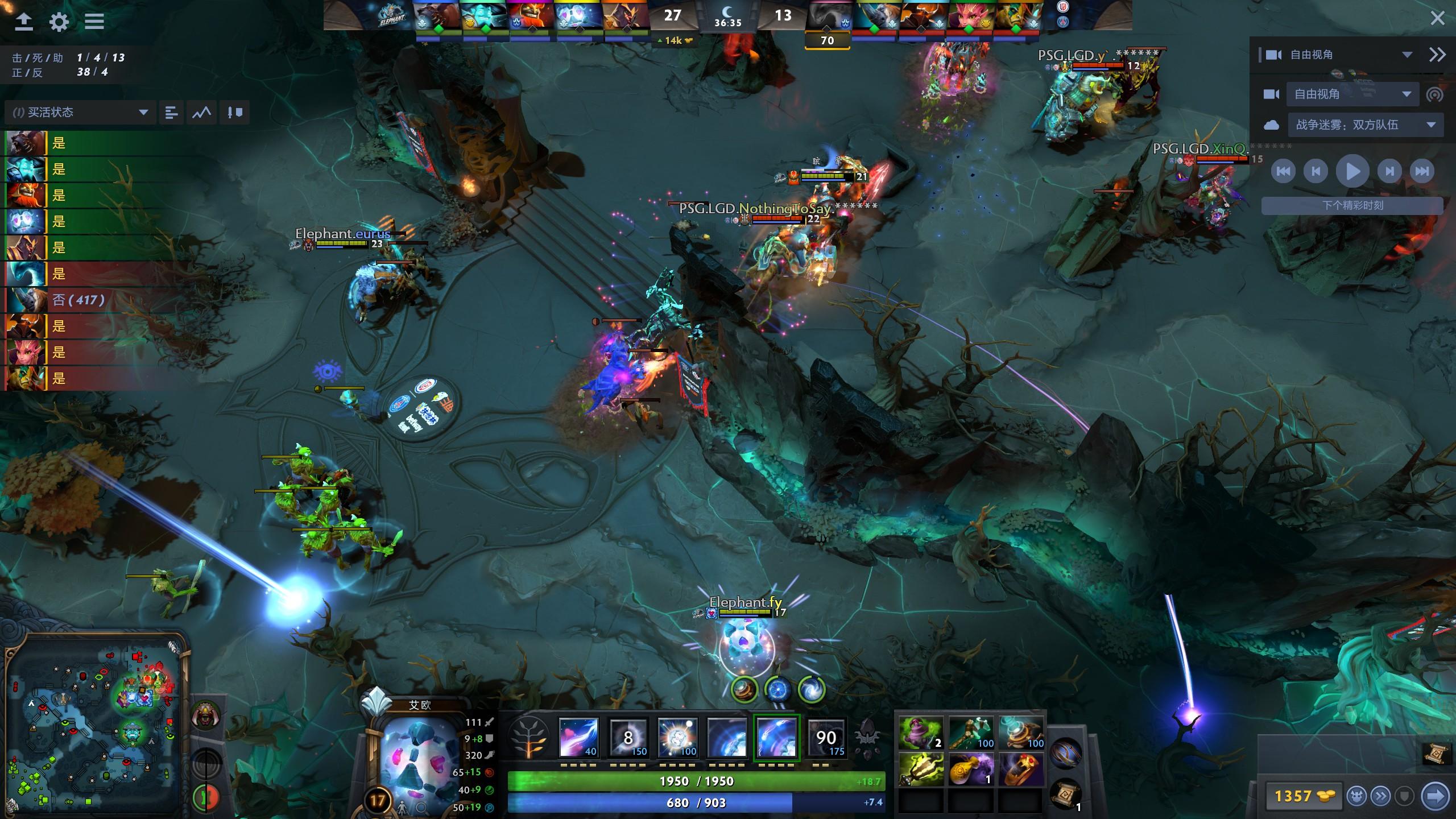 dota 2 国际邀请赛 tipsg.lgd 2:0 elephant,如何评价这场比赛?