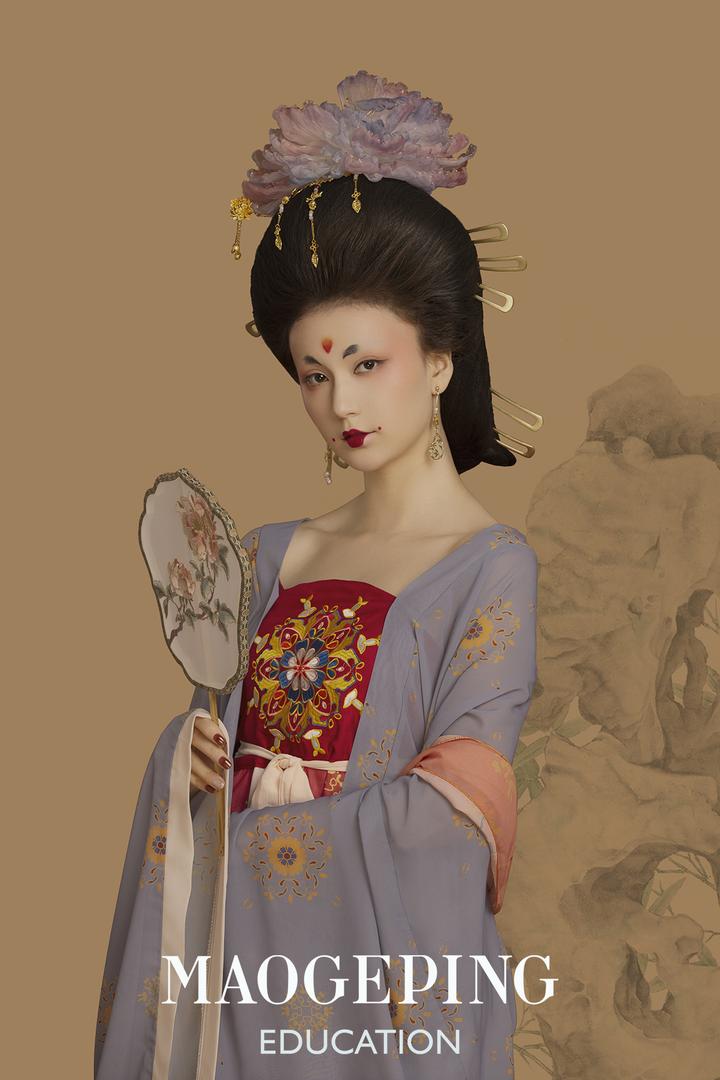 再现大唐一组超美的唐制汉服古装造型