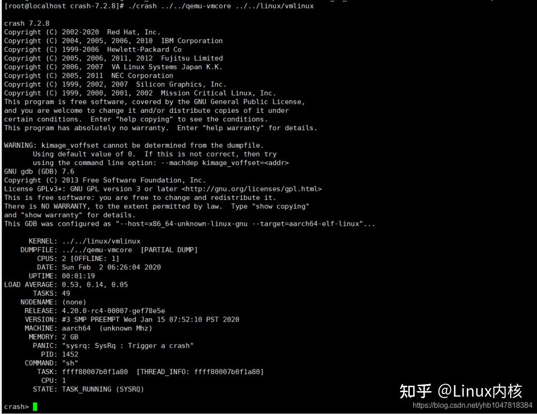 实例演示 | 用Kdump分析内核崩溃原因 - 知乎