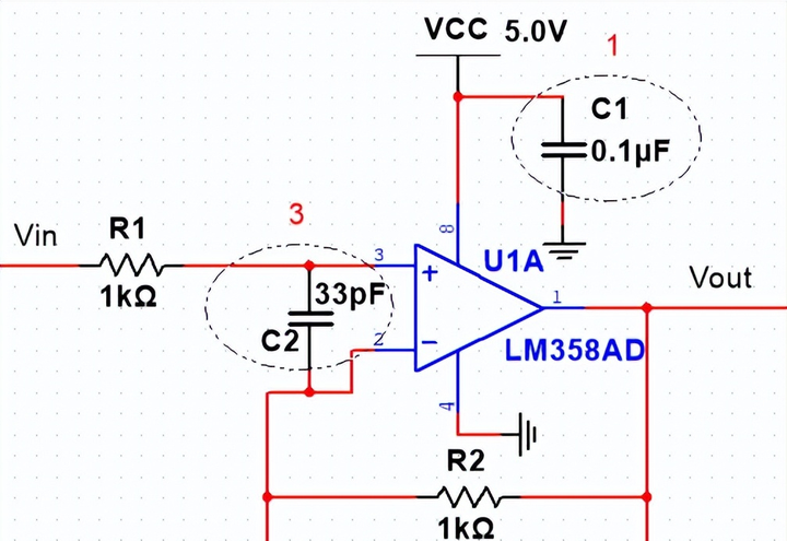 为什么运放电路会加这几个电容,它到底有啥用?
