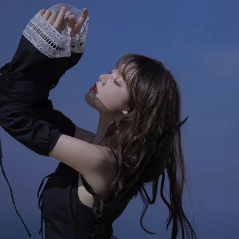 有没有抬头九十度仰角那种闭眼还是侧颜的那种动漫女头