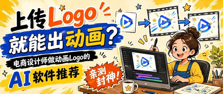 上传Logo就能出动画?电商设计师做动画logo的AI软件推荐,亲测封神! - 知乎