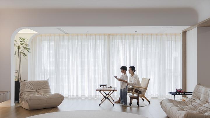 230㎡高质量亲子宅:拆掉一间房,打造超大陪伴式亲子空间 - 知乎