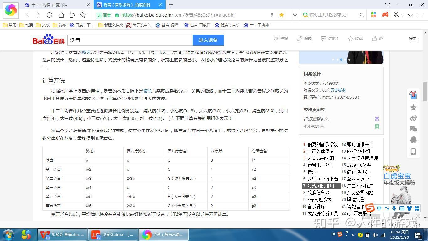 八度为什么叫做“八度”呢? - 知乎