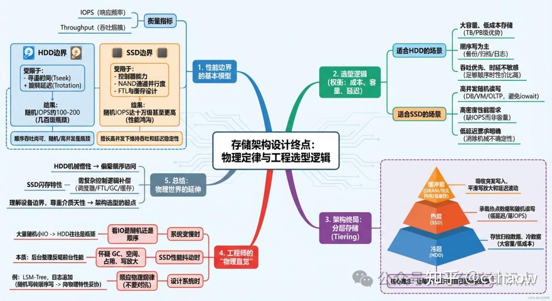 性能终局：HDD 与 SSD 的物理边界与选型逻辑