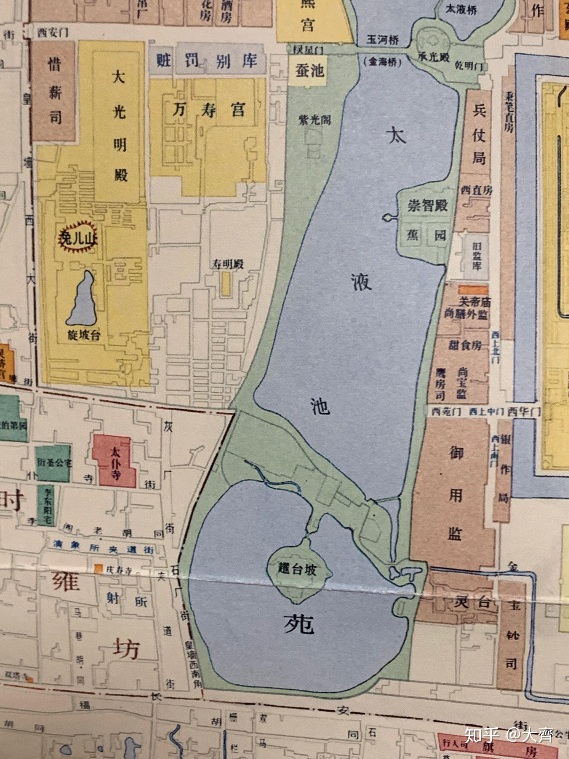 明代皇城地图是怎样的