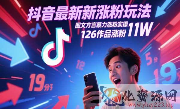 抖音图文方言暴力涨粉_wwz