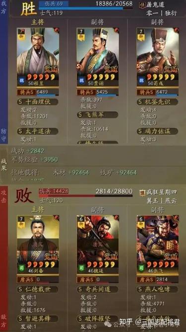 程昱“太众骑”,拿红名打上前三,横扫高红满红队,武将不红也猛! - 知乎