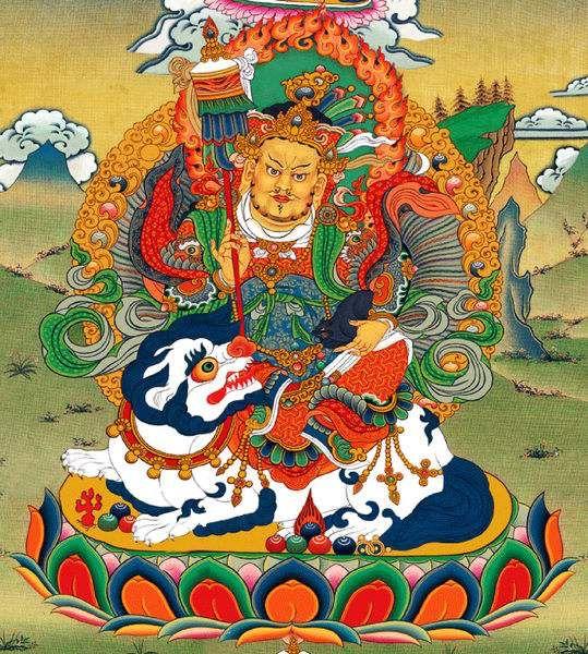 疫中读念楼之一毗沙门天王