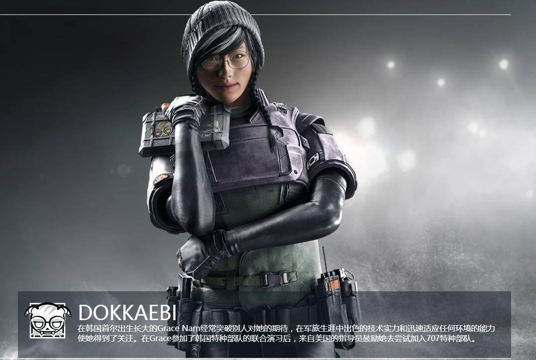 你觉得游戏彩虹六号:围攻中最漂亮的女干员是哪个? - 知乎
