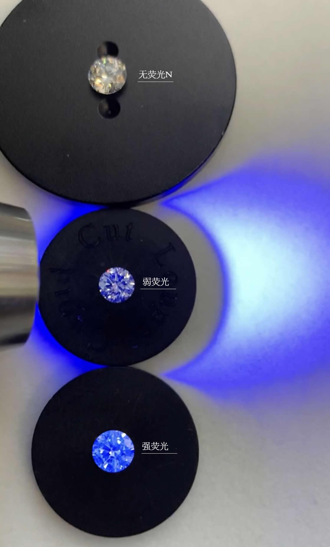 h色强蓝荧光的2克拉钻价值多少