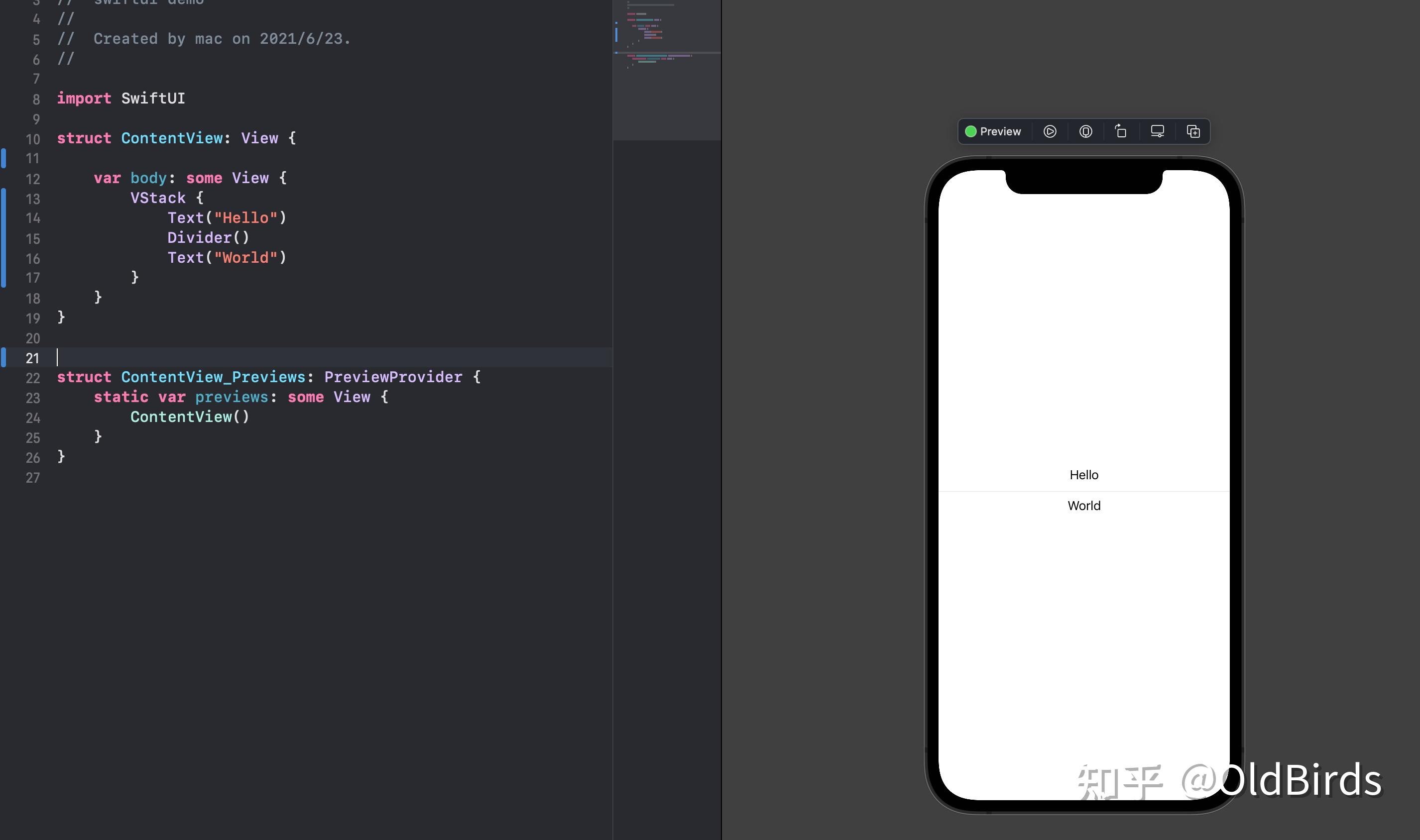SwiftUI 基础篇之 VStack - 知乎