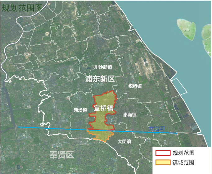 浦东新区宣桥镇(大治河以北)总体规划