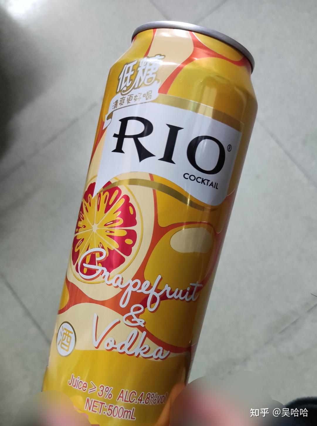 为什么喝rio鸡尾酒这么容易醉