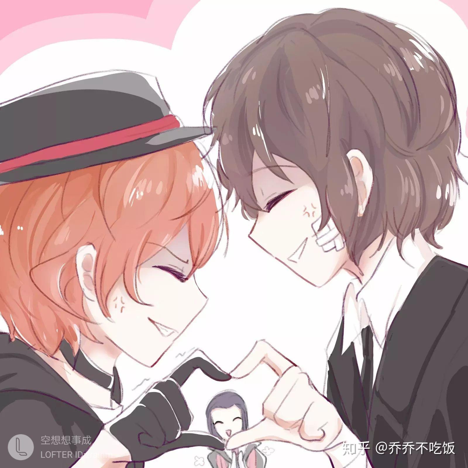 为什么《文豪野犬》中双黑cp大多是太中而不是中太? - 知乎