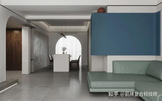168m²箭牌复合轻纹砖侘寂风户型，质朴简约，任谁看了不心动？ - 知乎