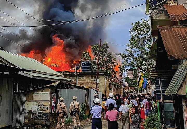 印学者最接近内战一次边境互射迫击炮背后竟是英国佬埋的雷
