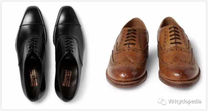 电影王牌特工里harry说要牛津鞋不要布洛克鞋这句话什么意思